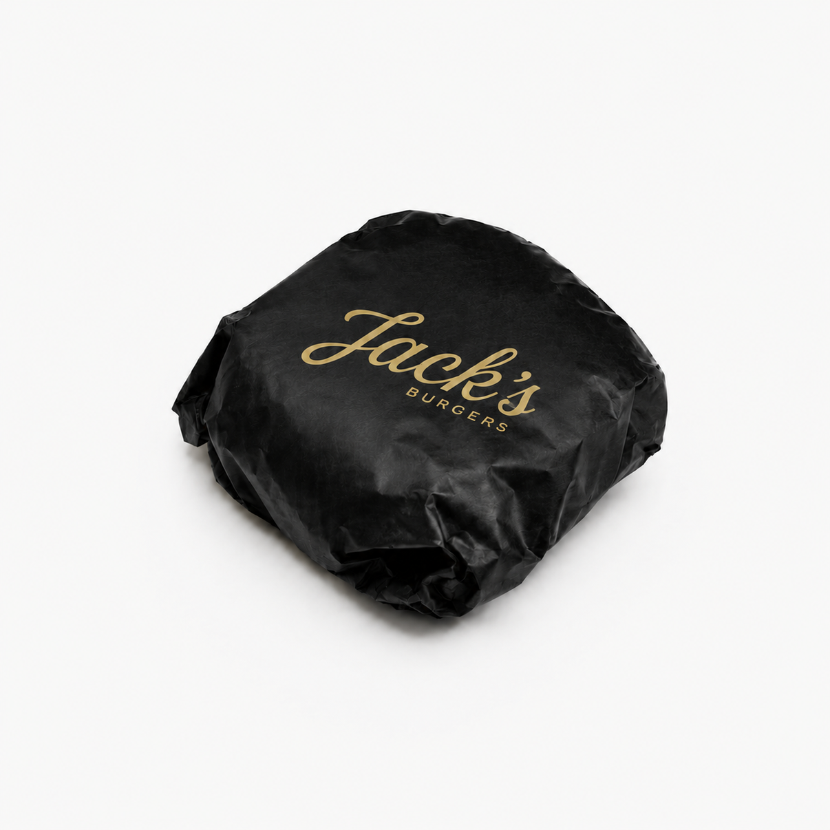Custom Printed Black Greaseproof Paper